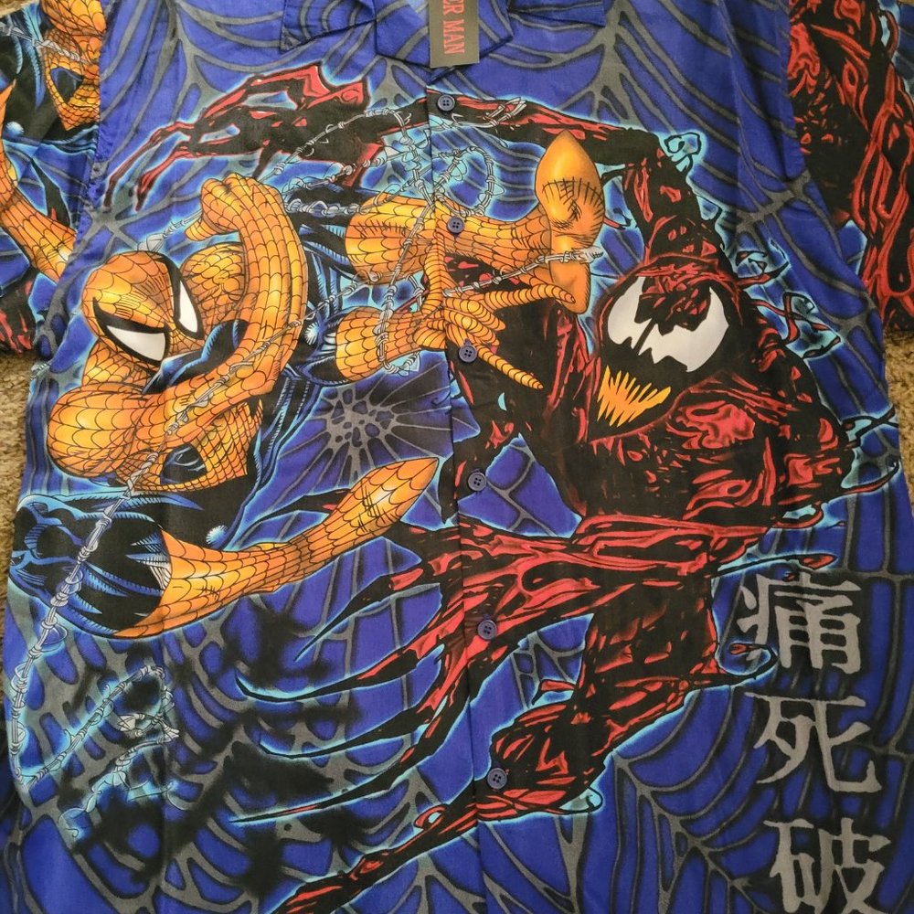 SPIDERMAN BUTTON DOWN SHIRTS - Picture 5 of 14